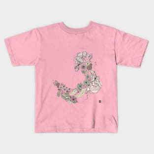 The Creation of Lotus Seeds Kids T-Shirt
